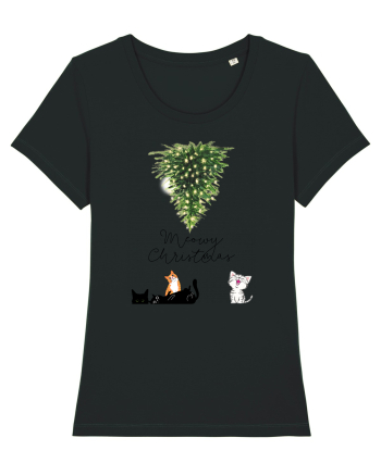 Meowy CHRISTMAS Black