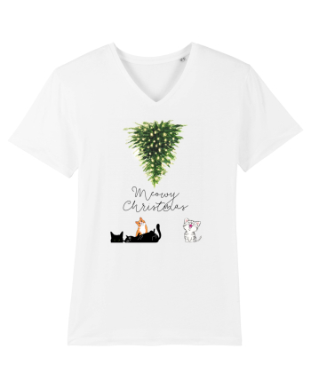 Meowy CHRISTMAS White