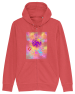 Disco Hanorac cu fermoar Unisex Connector