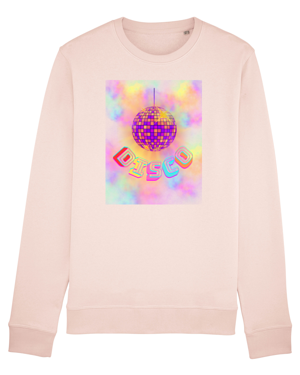 Bluză mânecă lungă Unisex Rise Candy Pink