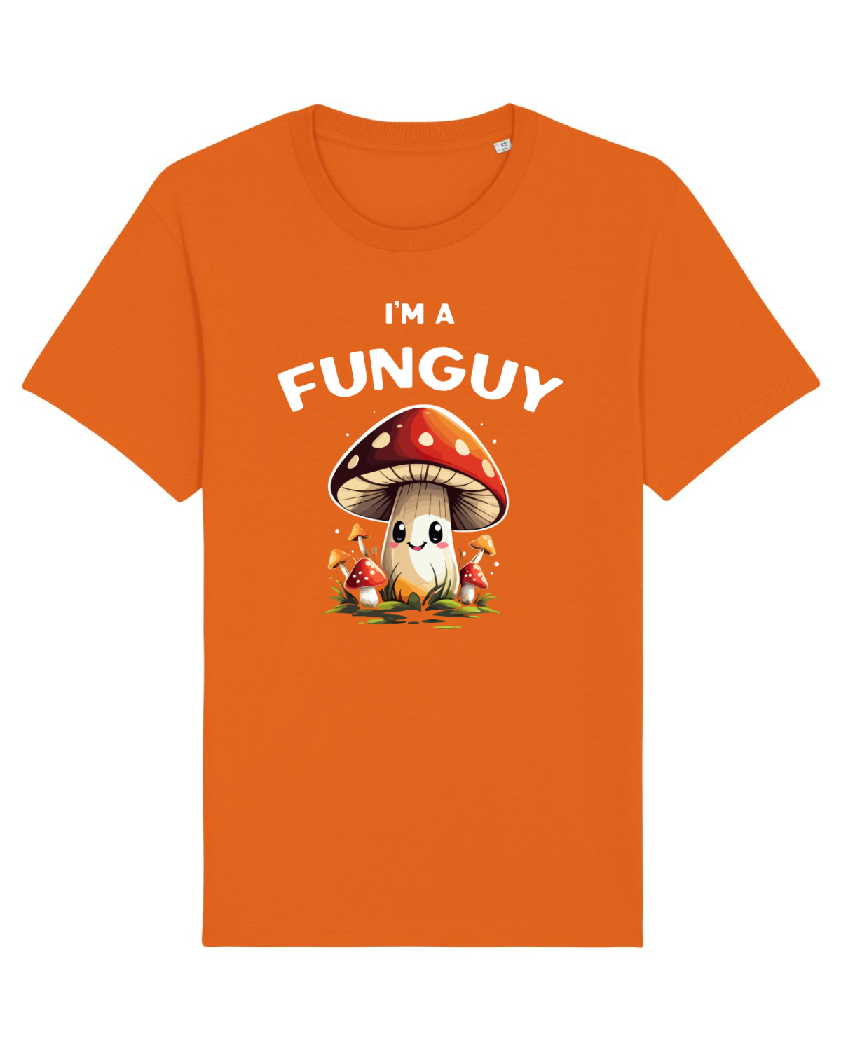Tricou mânecă scurtă Unisex Rocker Bright Orange
