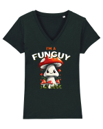 funguy 2 Tricou mânecă scurtă guler V Damă Evoker