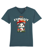 funguy 2 Tricou mânecă scurtă guler V Bărbat Presenter