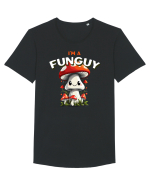 funguy 2 Tricou mânecă scurtă guler larg Bărbat Skater