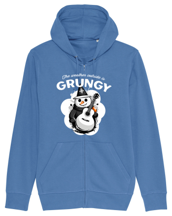 Grungy Bright Blue