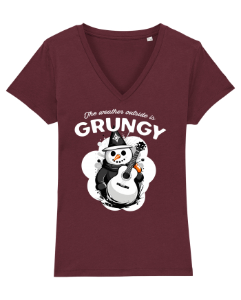 Grungy Burgundy
