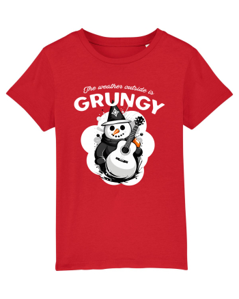Grungy Red