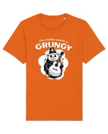 Grungy Bright Orange