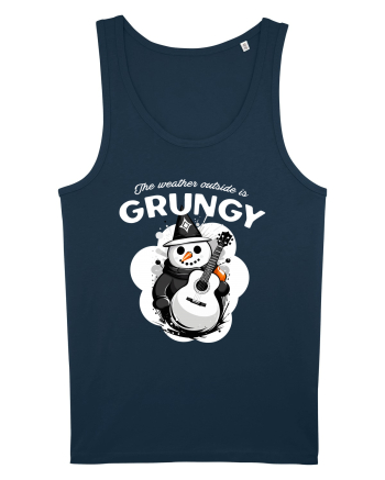 Grungy Navy