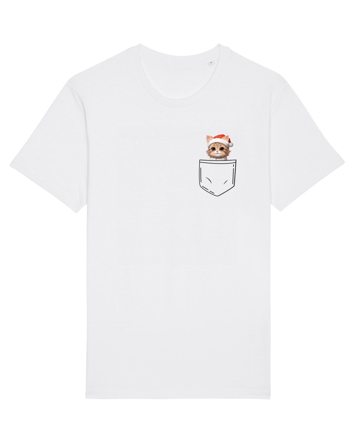Tricou mânecă scurtă Unisex Rocker White