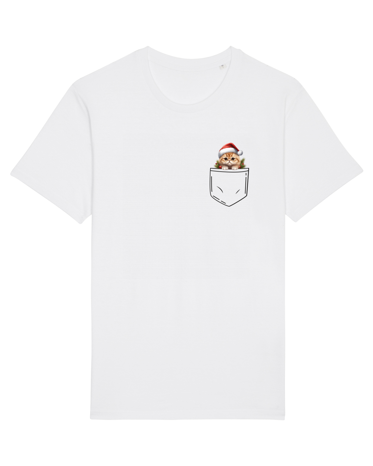 Tricou mânecă scurtă Unisex Rocker White