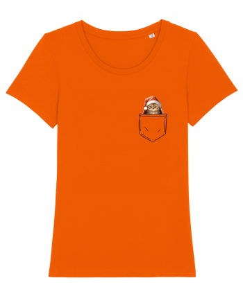 de Crăciun cu pisică in buzunar v04 Bright Orange