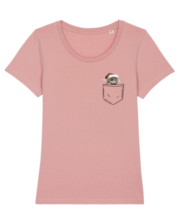 de Crăciun cu pisică in buzunar v06 Canyon Pink