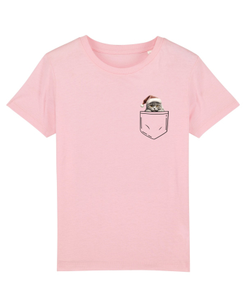 de Crăciun cu pisică in buzunar v06 Cotton Pink