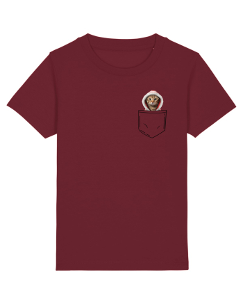 de Crăciun cu pisică in buzunar v07 Burgundy