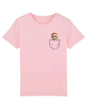 de Crăciun cu pisică in buzunar v08 Cotton Pink