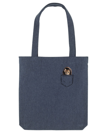 de Crăciun cu pisică in buzunar v09 Midnight Blue
