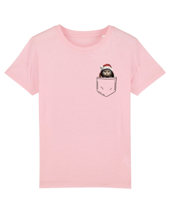 de Crăciun cu pisică in buzunar v10 Cotton Pink