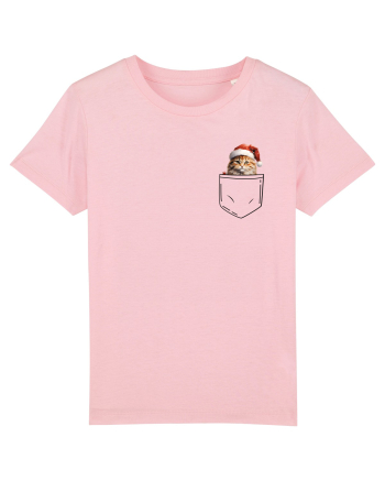 de Crăciun cu pisică in buzunar v14 Cotton Pink