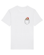 de Crăciun cu cățel in buzunar - Akita Tricou mânecă scurtă Unisex Rocker