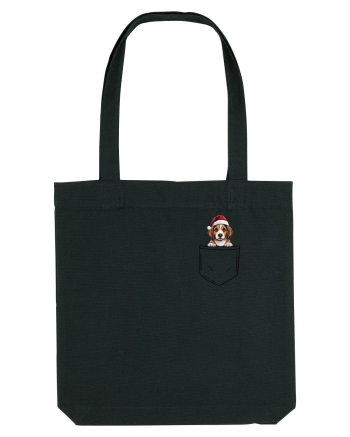 de Crăciun cu cățel in buzunar - Beagle Black