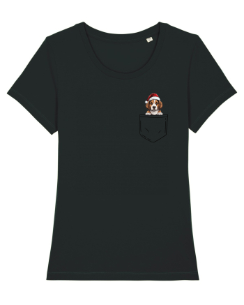 de Crăciun cu cățel in buzunar - Beagle Black