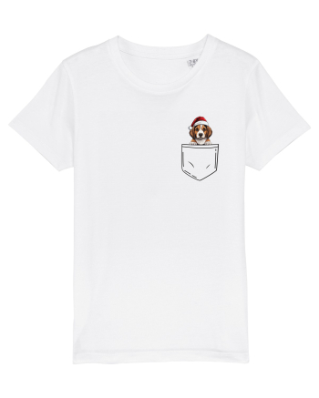 de Crăciun cu cățel in buzunar - Beagle White