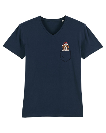 de Crăciun cu cățel in buzunar - Beagle French Navy