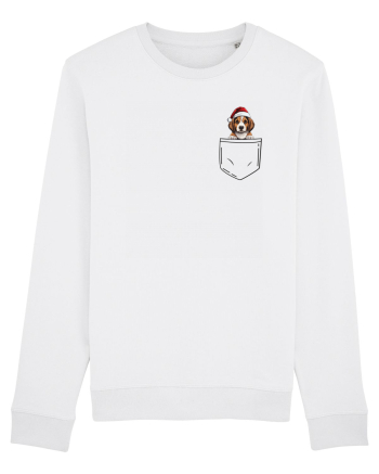 de Crăciun cu cățel in buzunar - Beagle White