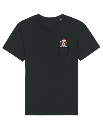 de Crăciun cu cățel in buzunar - Beagle Black