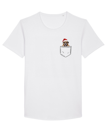 de Crăciun cu cățel in buzunar - Boxer White