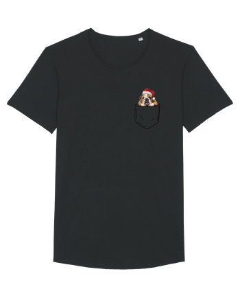 de Crăciun cu cățel in buzunar - Bulldog Black