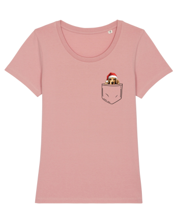 de Crăciun cu cățel in buzunar - Cocker Spaniel Canyon Pink