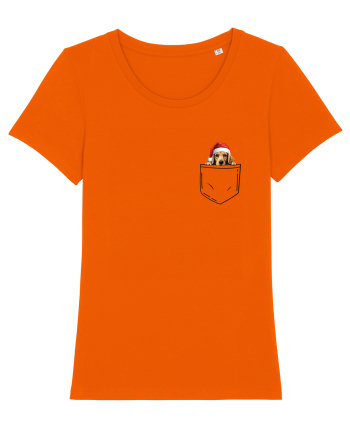 de Crăciun cu cățel in buzunar - Cocker Spaniel Bright Orange