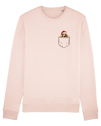 de Crăciun cu cățel in buzunar - Cocker Spaniel Candy Pink