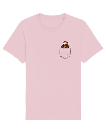 de Crăciun cu cățel in buzunar - Teckel Pitic Cotton Pink