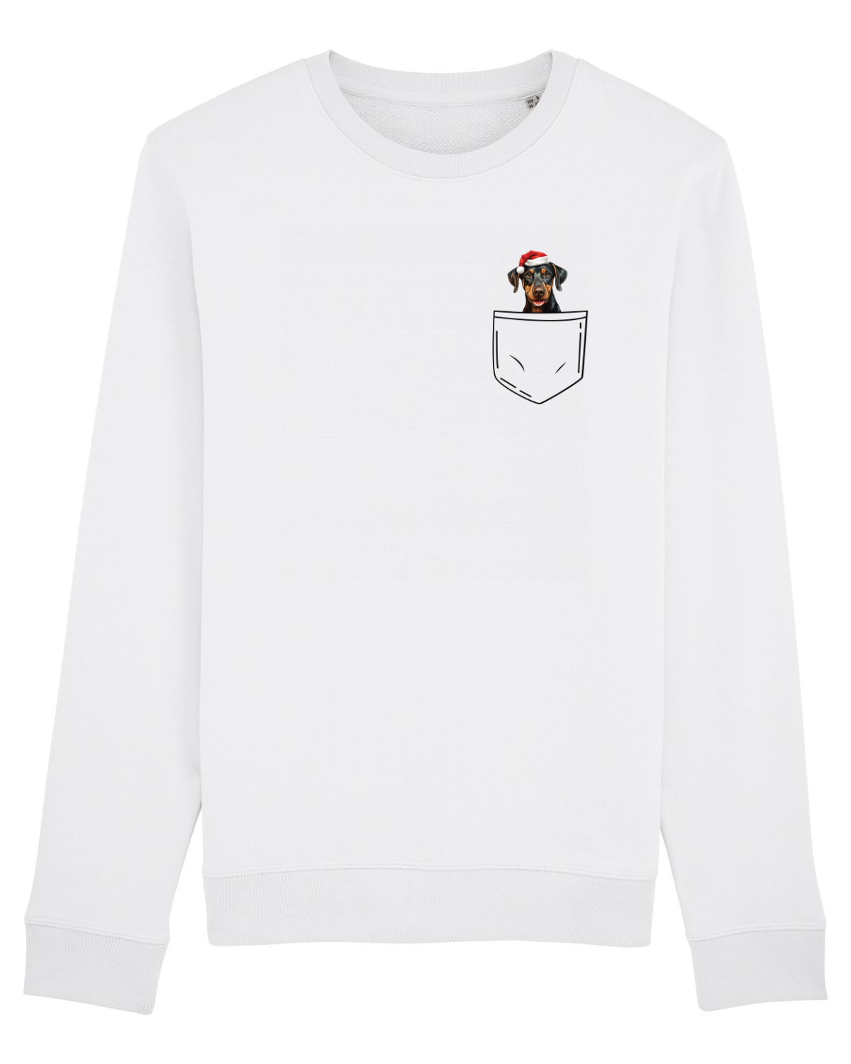 Bluză mânecă lungă Unisex Rise White