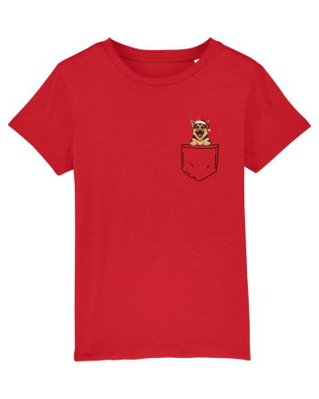 de Crăciun cu cățel in buzunar - Ciobănesc german Red
