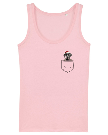 de Crăciun cu cățel in buzunar - Marele danez Cotton Pink