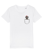 de Crăciun cu cățel in buzunar - Marele danez Tricou mânecă scurtă  Copii Mini Creator