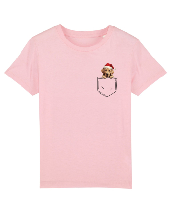 de Crăciun cu cățel in buzunar - Labrador Retriever Cotton Pink