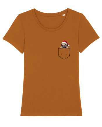 de Crăciun cu cățel in buzunar - Pug Roasted Orange