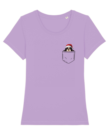 de Crăciun cu cățel in buzunar - Shih Tzu Lavender Dawn