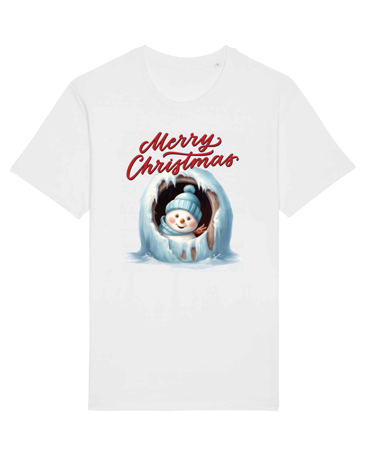 Tricou mânecă scurtă Unisex Rocker White