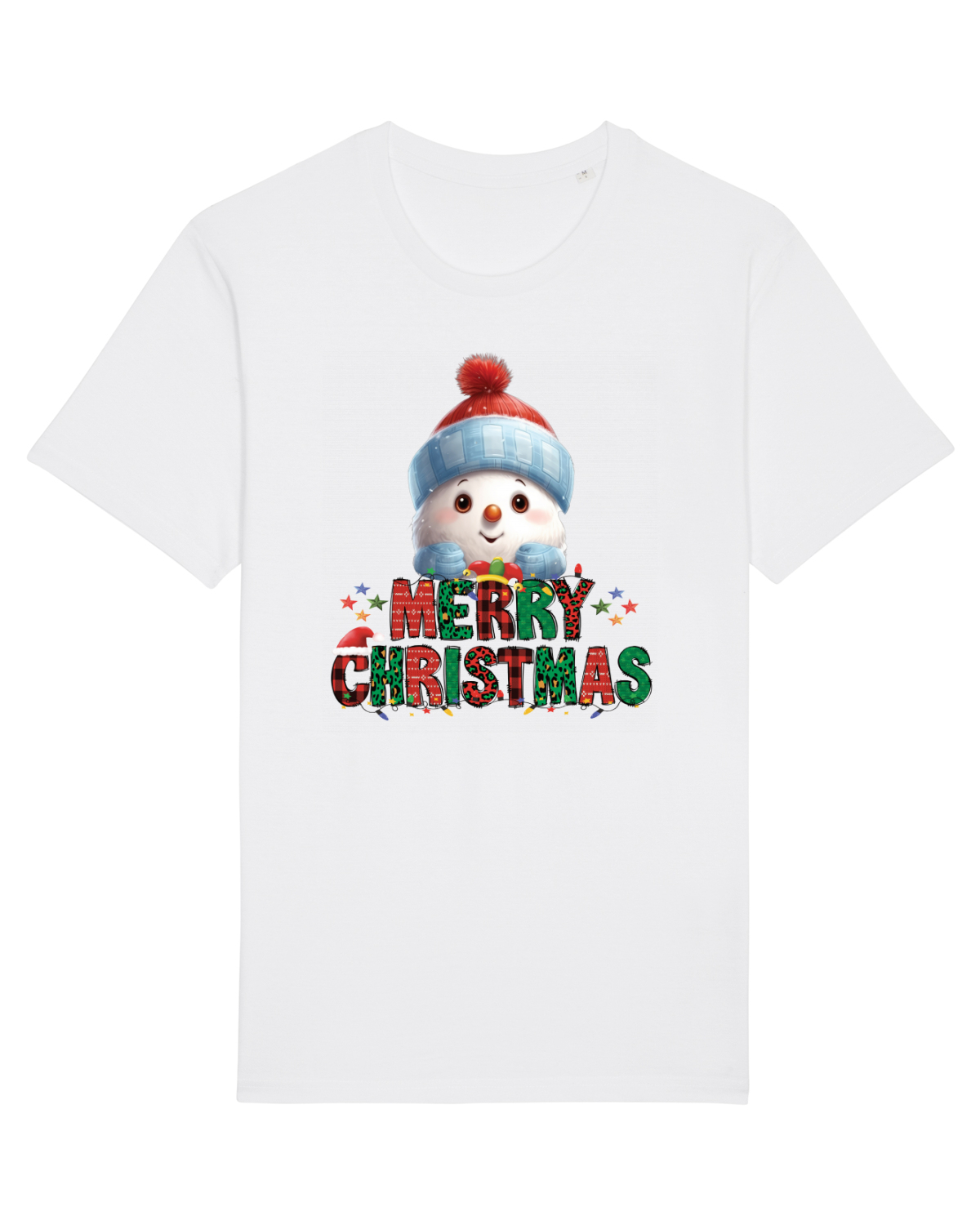 Tricou mânecă scurtă Unisex Rocker White