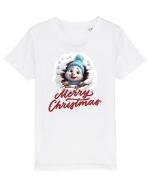 cu urări de Crăciun si om de zăpadă v4 Tricou mânecă scurtă  Copii Mini Creator