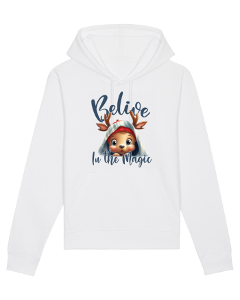 de Craciun cu pui de ren - Believe in the magic White