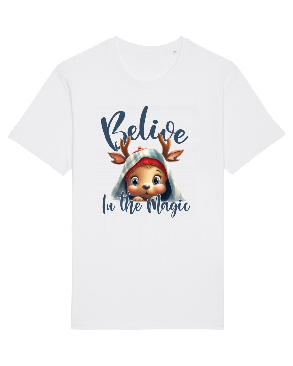 Tricou mânecă scurtă Unisex Rocker White