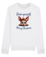 de Craciun cu pui de ren - Have yourself a Merry Christmas Bluză mânecă lungă Unisex Rise