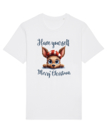 de Craciun cu pui de ren - Have yourself a Merry Christmas Tricou mânecă scurtă Unisex Rocker